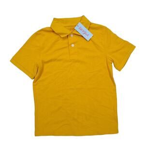 ❄️2/$5❄️[B321] NWT Cat & Jack Yellow Collar Shirt, Youth Size Medium